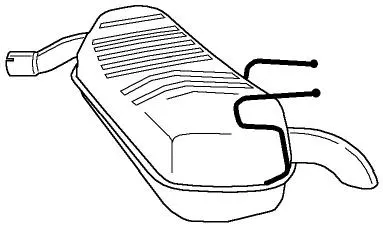 Rear Muffler (41640)