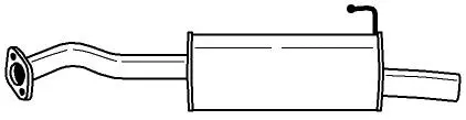 Rear Muffler (23654)