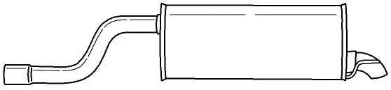 Rear Muffler (41681)