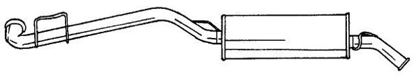 Rear Muffler (50645)