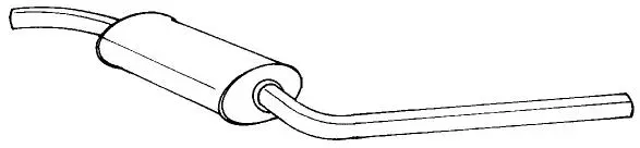 Centre Muffler (60448)
