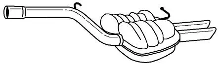 Rear Muffler (42628)