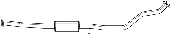 Centre Muffler (74416)