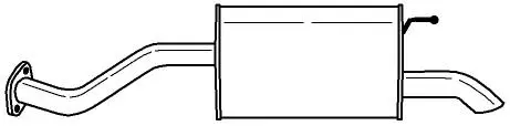 Rear Muffler (23643)