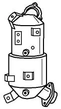 Soot/Particulate Filter, exhaust system (44176)