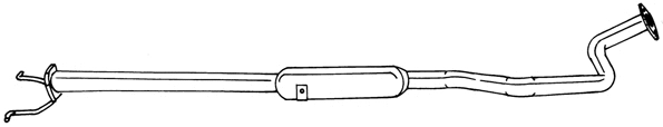 Centre Muffler (34400)