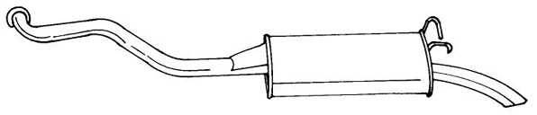 Rear Muffler (50675)