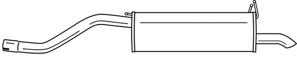 Rear Muffler (50699)