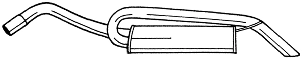 Rear Muffler (25658)