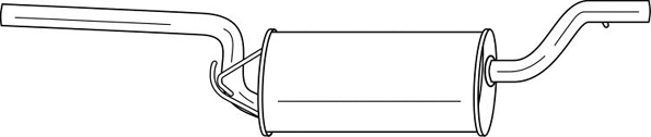 Rear Muffler (26655)