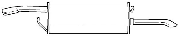 Rear Muffler (26608)