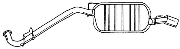 Rear Muffler (50610)