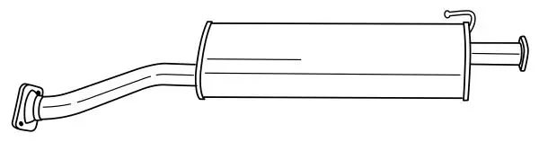 Centre Muffler (24424)