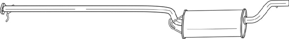 Centre Muffler (26432)