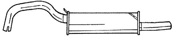 Rear Muffler (53612)