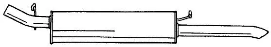 Rear Muffler (40632)