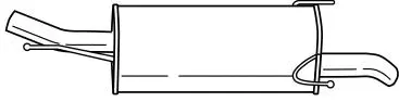 Rear Muffler (41648)