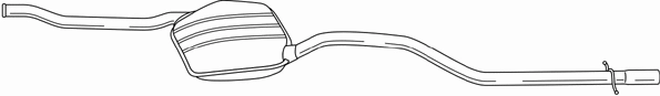 Centre Muffler (53426)