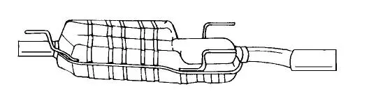 Rear Muffler (51614)