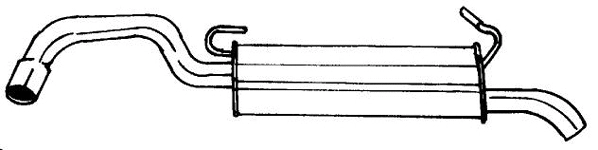 Rear Muffler (53621)