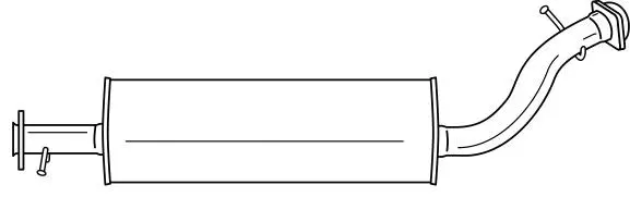 Centre Muffler (32416)