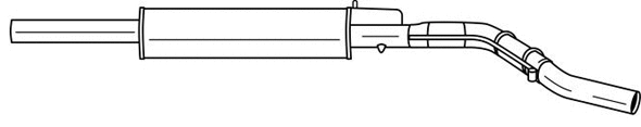 Centre Muffler (12483)