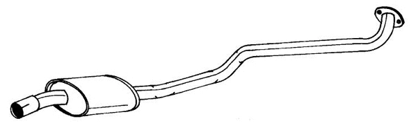 Centre Muffler (44409)