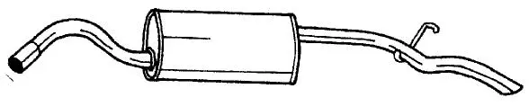 Rear Muffler (25634)