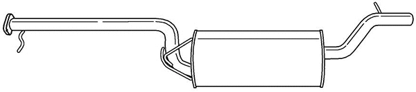 Centre Muffler (26410)