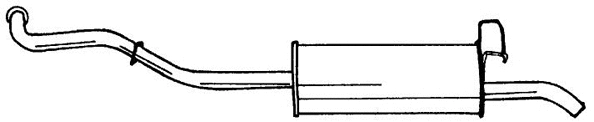 Rear Muffler (50624)