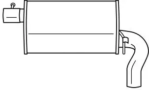 Rear Muffler (22632)