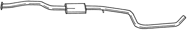 Centre Muffler (25430)