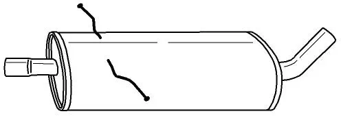 Centre Muffler (35433)