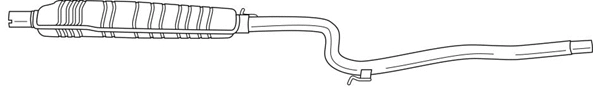 Centre Muffler (12472)
