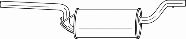 Centre Muffler (25496)