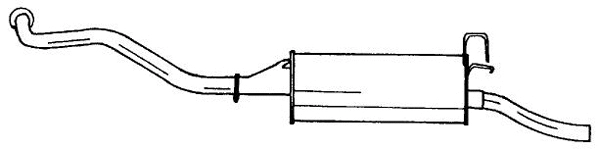 Rear Muffler (50656)