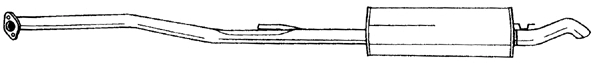 Rear Muffler (15657)