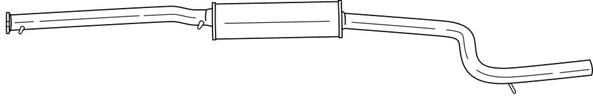 Centre Muffler (26415)