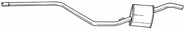Centre Muffler (14407)