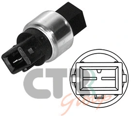 Pressure Switch, air conditioning (1205057)
