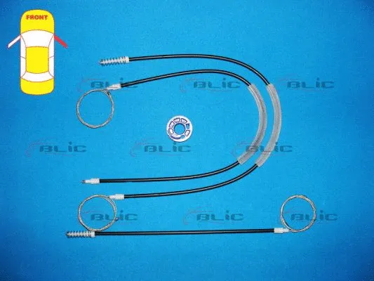 Repair Kit, window regulator (6205-01-053808P)