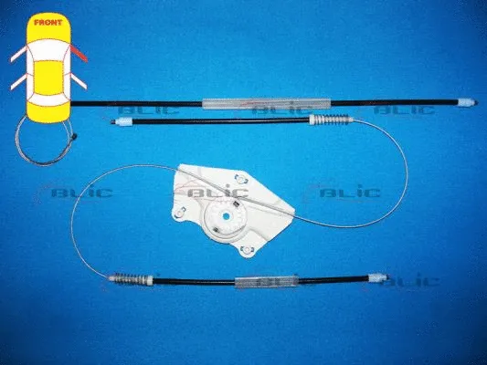 Repair Kit, window regulator (6205-01-025806P)