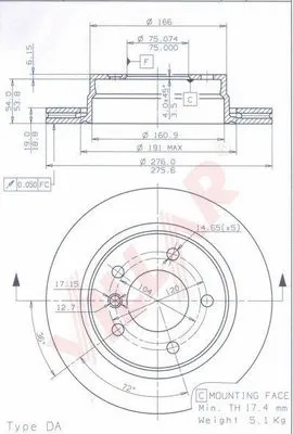 Brake Disc (628.1422)