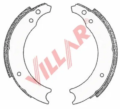 Brake Shoe Set (629.0570)