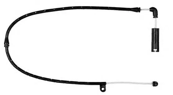 Warning Contact, brake pad wear (V 00 240)