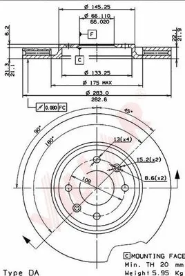 Brake Disc (628.1411)