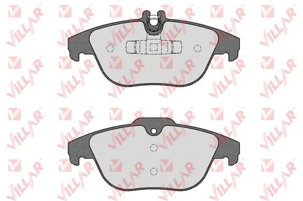 Brake Pad Set, disc brake (626.1528)