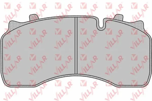 Brake Pad Set, disc brake (626.1183)