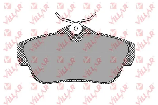 Brake Pad Set, disc brake (626.1460)