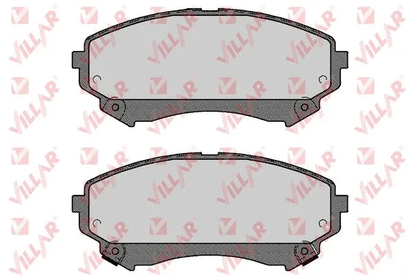 Brake Pad Set, disc brake (626.1778)